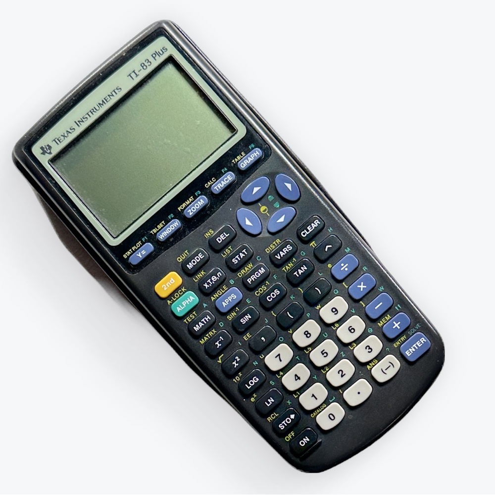Middle & High School Math & Science Academic TI-83 Plus Graphing Calculator